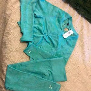 Gymshark Aqua set